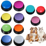 *Dog Recordable Pet Speaking Buttons - Talking Button Set, Pet Communication Device, Interactive Training Tool