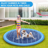 *Pet Swimming Pool Water Spray Mat – Keep Your Pets and Kids Cool This Summer!