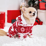 Cozy Up Your Pup in Festive Style! 🎅🐾 Christmas Jumpsuit for Dogs & Cats