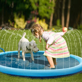 *Pet Swimming Pool Water Spray Mat – Keep Your Pets and Kids Cool This Summer!