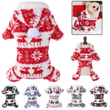 Cozy Up Your Pup in Festive Style! 🎅🐾 Christmas Jumpsuit for Dogs & Cats