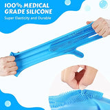 *Versatile Pet Grooming Bathing Gloves – 2-in-1 Silicone Scrubber and Massager