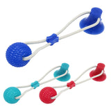 *Interactive Suction Cup TPR Ball Toy