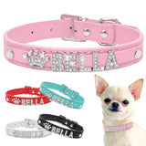 Bling Rhinestone Crystal Dog Collars. - Shopsunshineblossoms